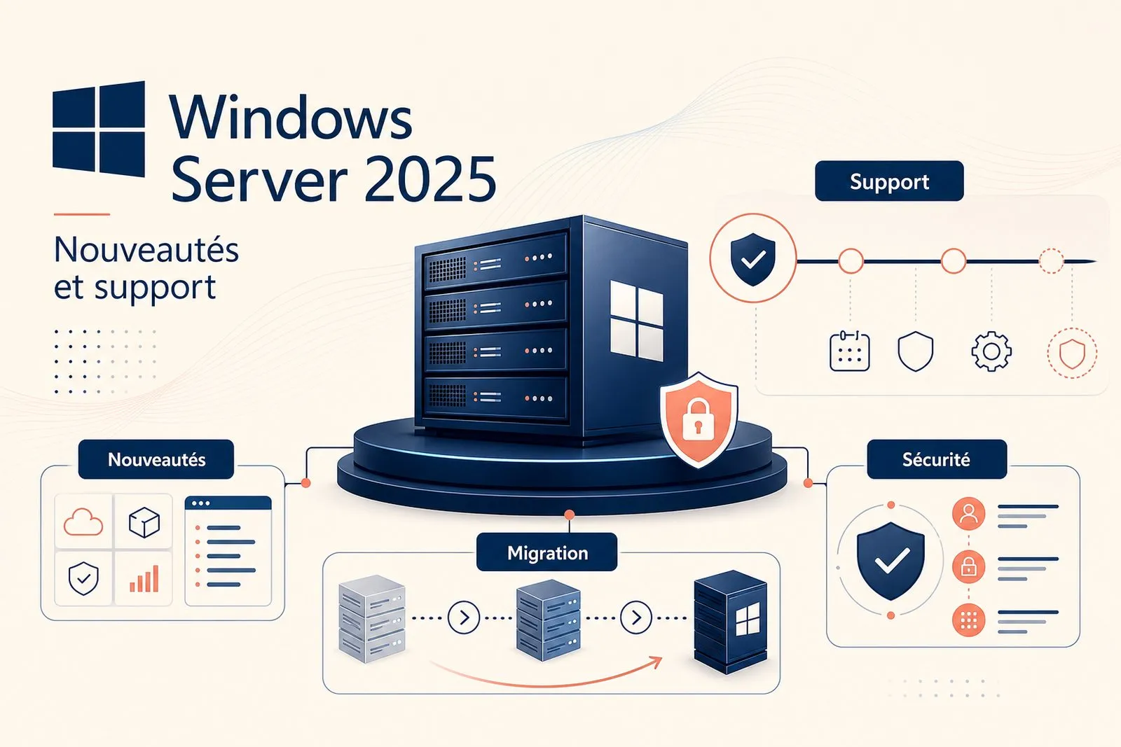 Two managers list the versions and migration priorities of their servers